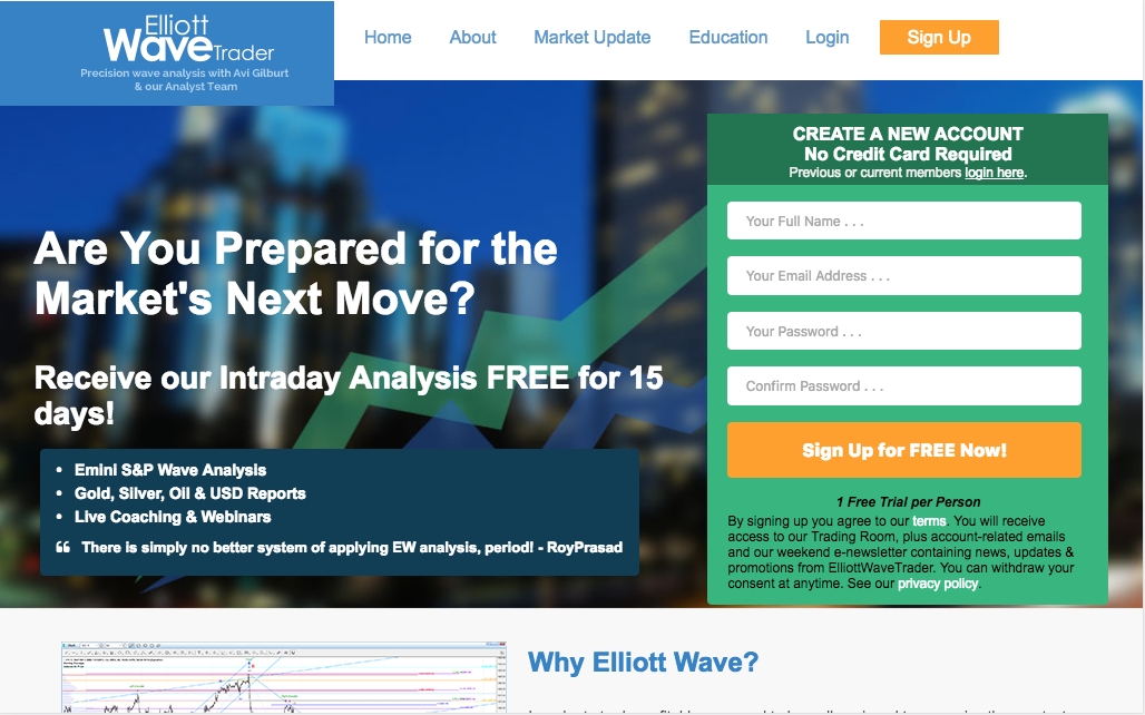 ElliottWaveTrader Website